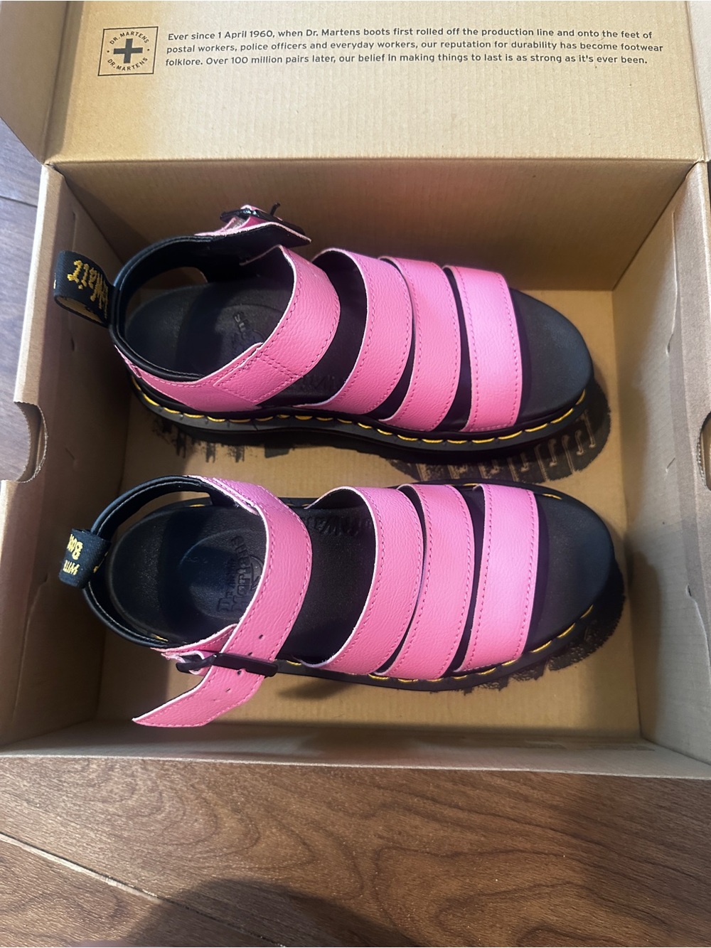 Dr. Martens Womens Blaire Quad platform sandal - Picture 7 of 8